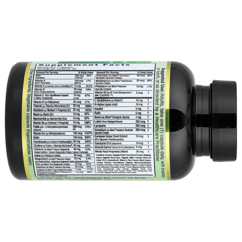 Emerald Laboratories, мультивитамины для женщин старше 45 лет, 1 раз в день, 30 растительных капсул