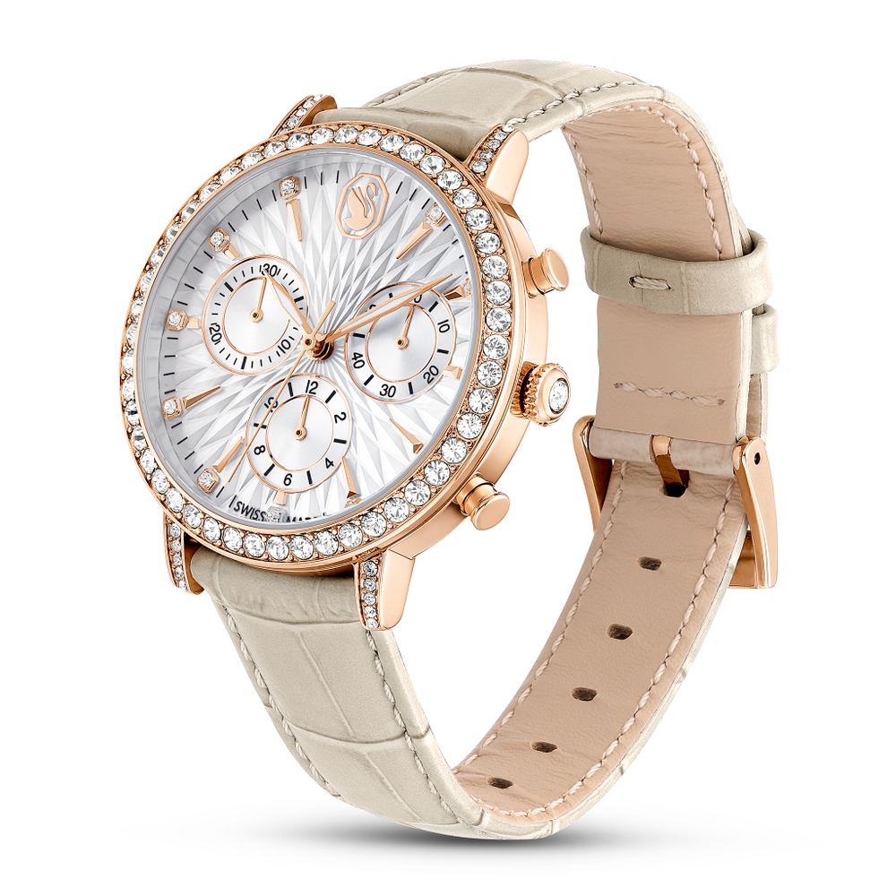 MATRIX CHRONO:LS TAUPE/WHT/PRO