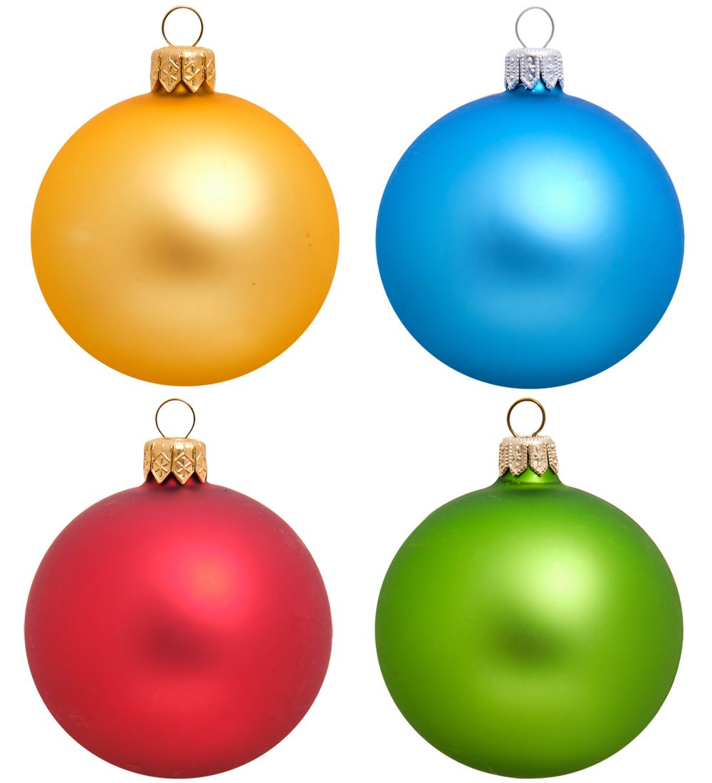 Элита НФШ-1092/1 Набор ел.украшений Шар 4шт «Светофор» 70 мм