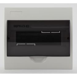 Корпус пластиковый навесной ЭРА SIMPLE ЩРН-П-10 IP41 прозрачная крышка белый