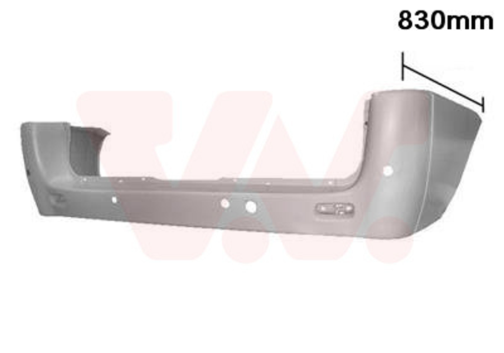 VAN WEZEL - 0943545-VAN - Bumper - Povrat artikla narucenog iz Njemacke nije moguc.
