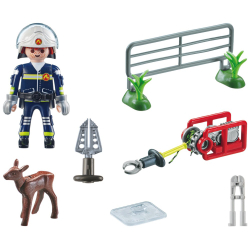 Playmobil - Action Heroes Пожарная служба Спасение животных 71467