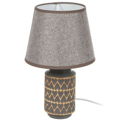 Светильник настольный E14, серый, Y9-070