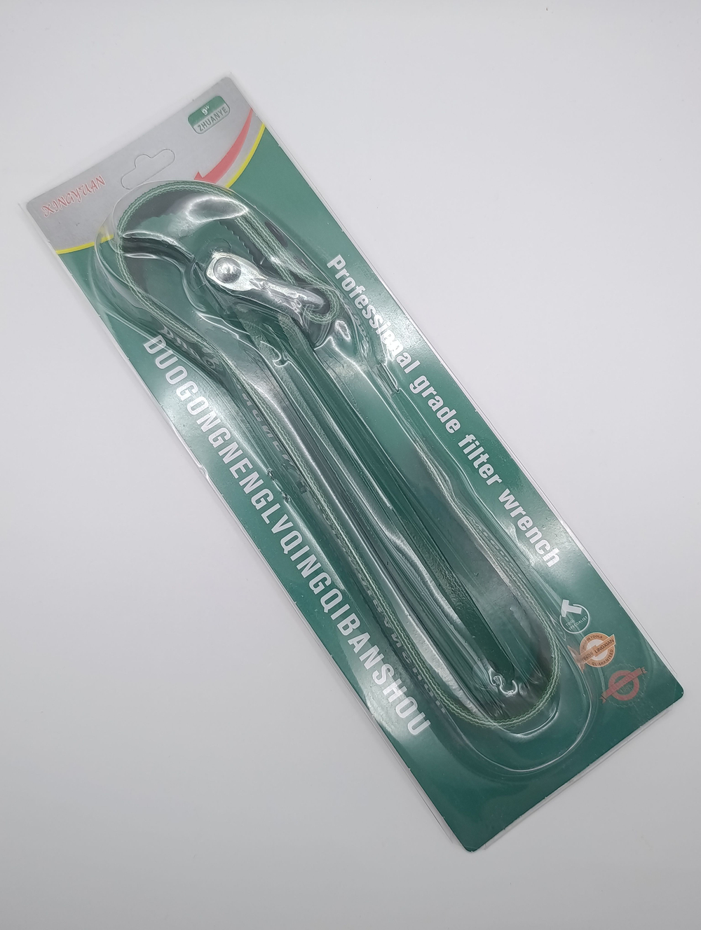 Ключ для масляного фильтра / фильтров для воды / труб и фитингов 50-100 мм ЗЕЛЕНЫЙ