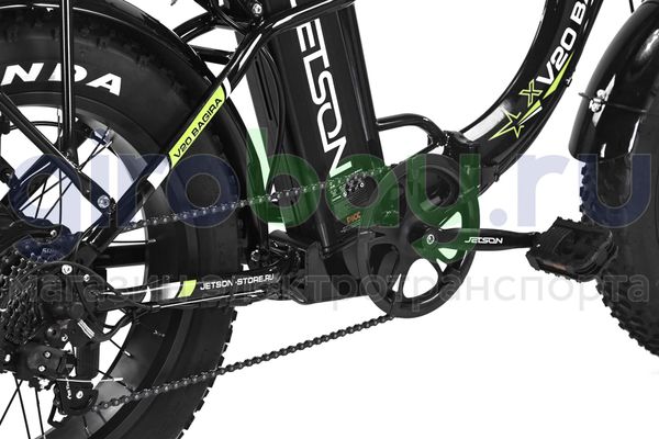 Электровелосипед Jetson V20 BAGIRA X (48v/25Ah) - Чёрный