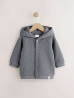 Трикотажная толстовка с капюшоном для малышей Next AB4-656, Темно-серый