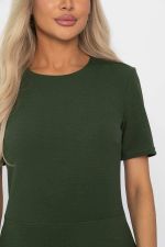 Платье трикотажное Парижанка (зеленое) П14415-10М LT Collection
