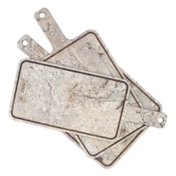 Доска разделочная с ручкой 15x37см ComposeEat Everyday мрамор серый