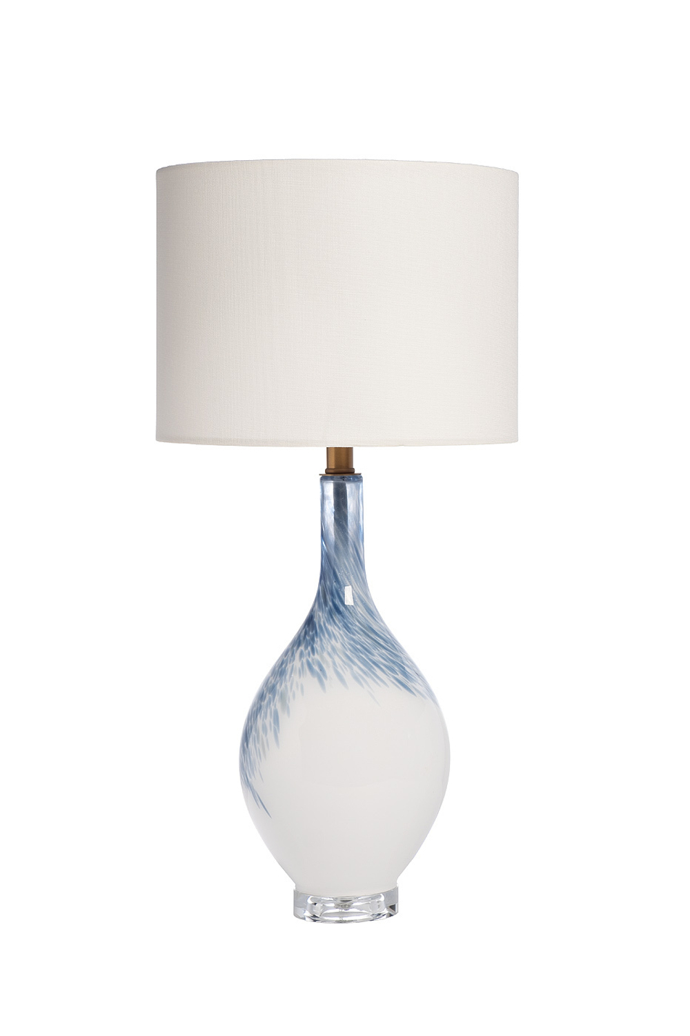 Лампа настольная 32.5x69см Garda Decor кремовая