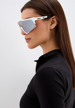 Спортивные очки 100% Speedcraft / Matte White / HiPER Silver Mirror Lens