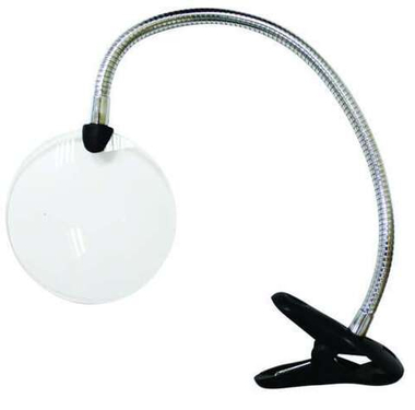 Лупа настольная с зажимом 90мм.20мм,MG 15122-2 Magnifier