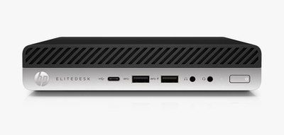 Неттоп HP EliteDesk 800 G5 Mini (Intel Core i3-9100T, RAM 8ГБ, SSD 256ГБ, Intel HD Graphics 630, Win 10 Pro)