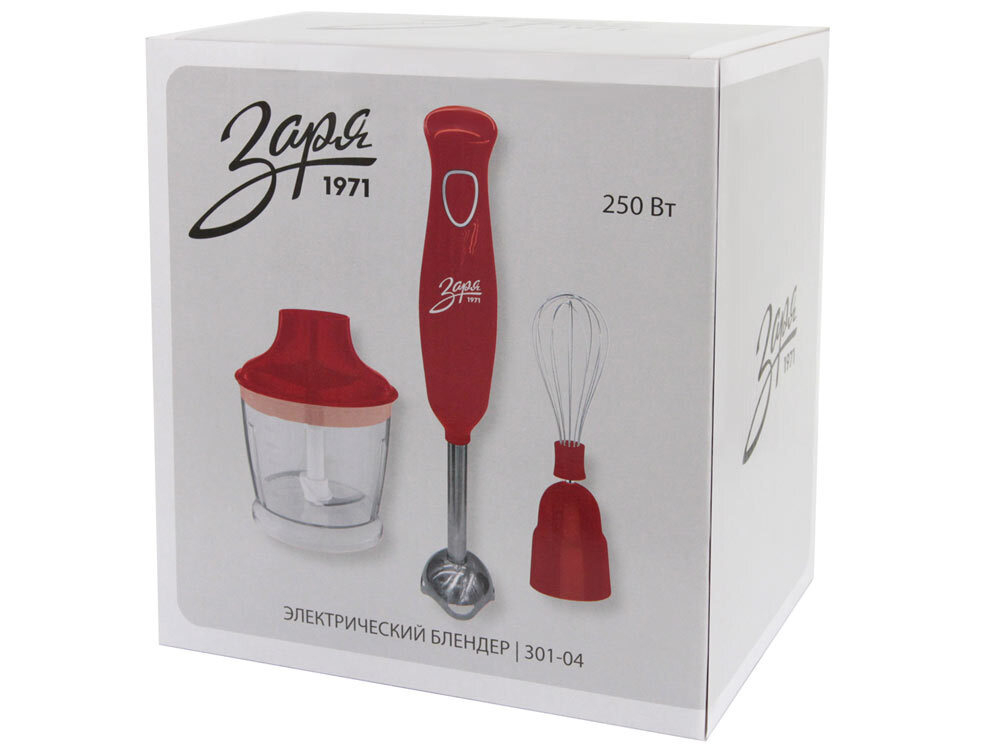 Блендер погружной 250Вт, чаша-измельчитель 500мл