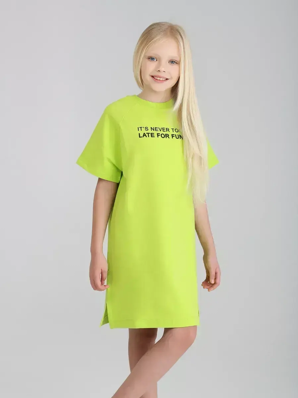Платье детское с коротким рукавом