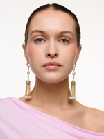 Серьги "Queen pearl" Gold