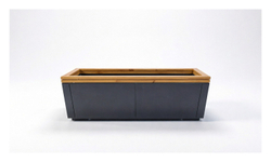 Вазон металлический "Гринвич Бокс 110х70х70"