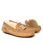 Мокасины Dakota Pom Pom New Chestnut