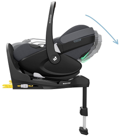 Коляска детская Maxi-Cosi Oxford Plus 3 в 1 с автокреслом Pebble 360 Pro Twillic Graphite 1978470110 Twillic Truffle/Трюфель