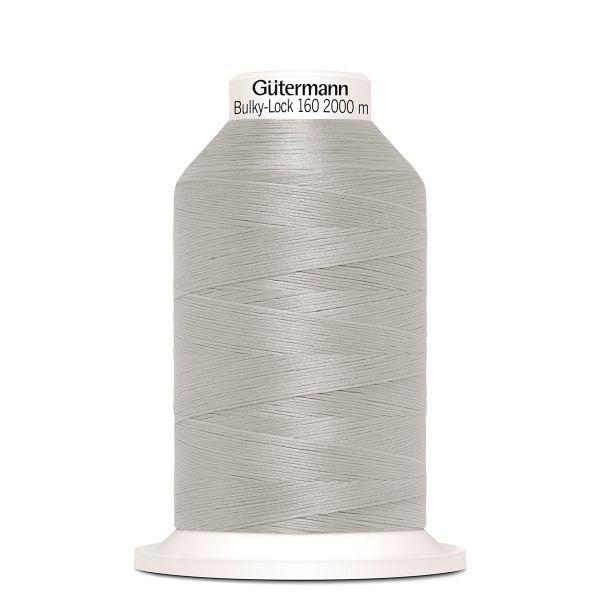 Нить текстурированная Gutermann Bulky-Lock 160 (2000 метров), 5 кат. | 038 св.серый