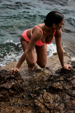 PRIMADONNA Swim Riva Топ с полной чашкой, неоновый розовый