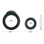 Набор из 2 эрекционных колец 3,5см и 4,5см Baile Ring Manhood BI-210153
