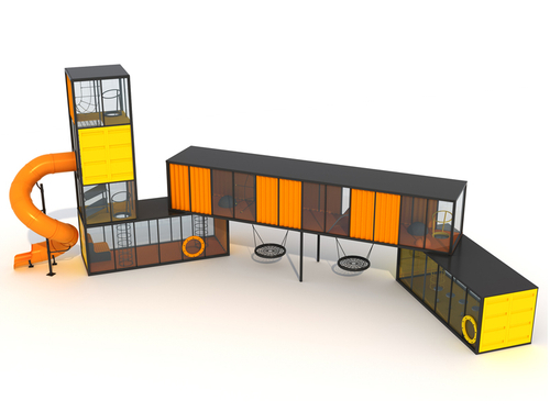 Игровой комплекс СТРОЙКА ВЕРТИКАЛЬ 4 cегмента