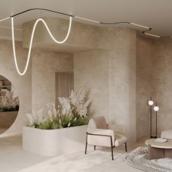 Коннектор радиусный магнитный встраиваемый Maytoni Exility TRA044-ANGLE