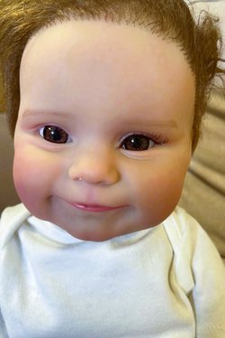 УЦЕНКА Кукла Реборн виниловая 50см в пакете (FA-086)