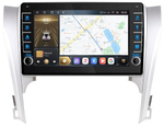 Магнитола для Toyota Camry 2011-2014 - Carmedia OL-1607 (кнопки и крутилки), Android 12, TS10, CarPlay, 4G SIM-слот
