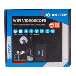 KING TONY (9TQ12) Видеоэндоскоп, Wi-Fi, 8 мм