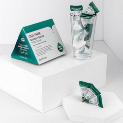 Скраб для лица с центеллой азиатской FarmStay Cica Farm Baking Powder Pore Scrub, 7г