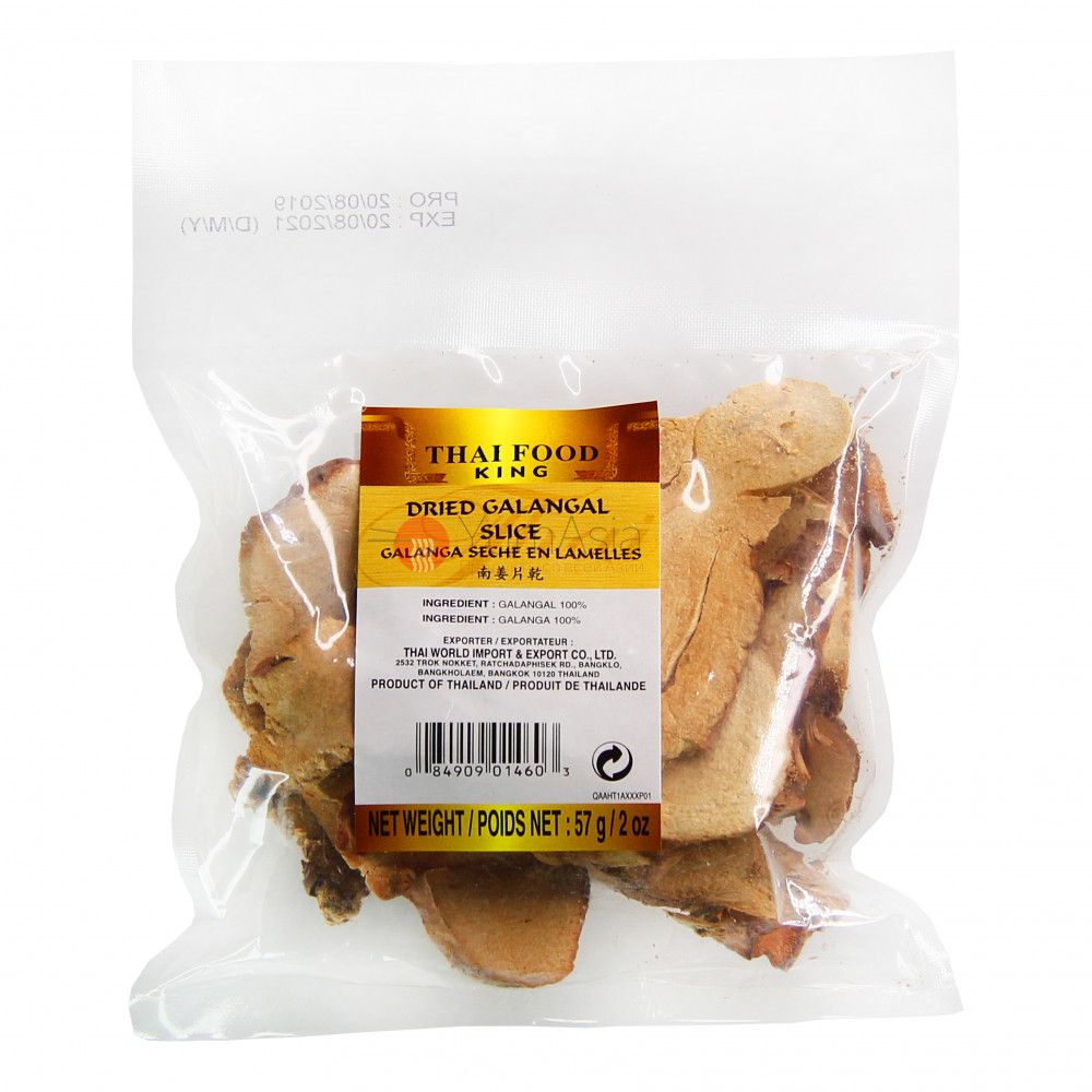 Thai Food King Пряность Галангал сушеный, 57 г