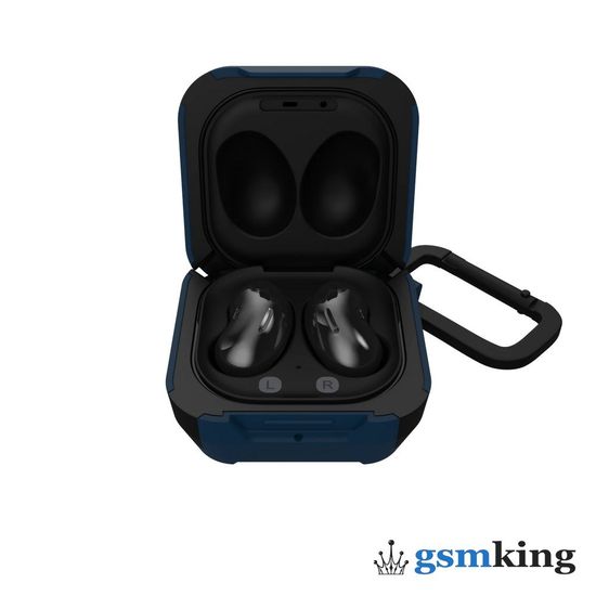 UAG Hard Case for Galaxy Buds Live Mallard/Black (Чёрный / Синий)20284F115540