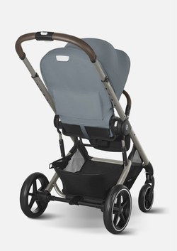 Cybex Детская коляска Balios S Lux BLK 2 в 1 цвет Stormy Blue