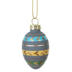 GAEM Набор из 3-х изделий декоративных подвесных "Яйцо пасхальное" (4,5*8), L13,5 W7 H5 см