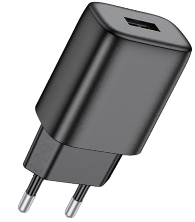 Зарядное устройство HOCO C134A 2.4A USB Black