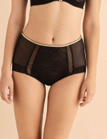 Трусики-слип Chiara Classic с завышенной посадкой (Размер: 38) (Цвет: черный)