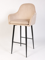 Кресло Санрайс барные стальные ноги