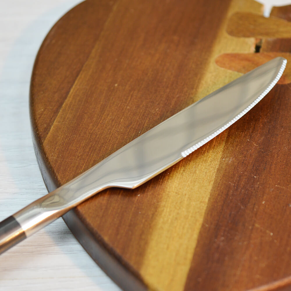 Нож столовый "Моник блэк" 22см 7,5мм