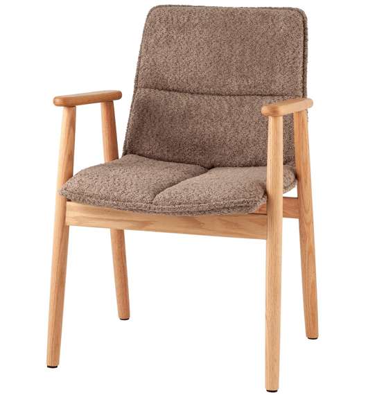 Стул Arlon, коричневое букле