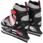 Коньки раздвижные, ледовые с роликовым блоком Sportage FIT101 Dual (размер 34-38)