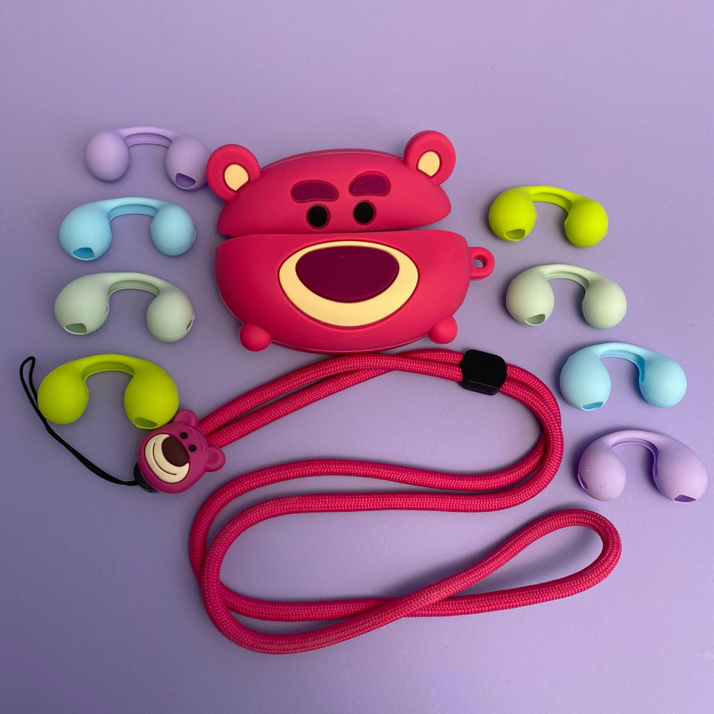 Чехол для детских наушников "Silicone Lotso"
