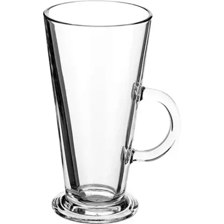 Бокал для горячих напитков «Айриш Кофе» стекло 455мл D=91,H=175мм прозр