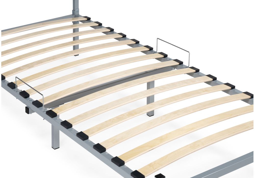 Односпальная кровать Фади 90х200 серая