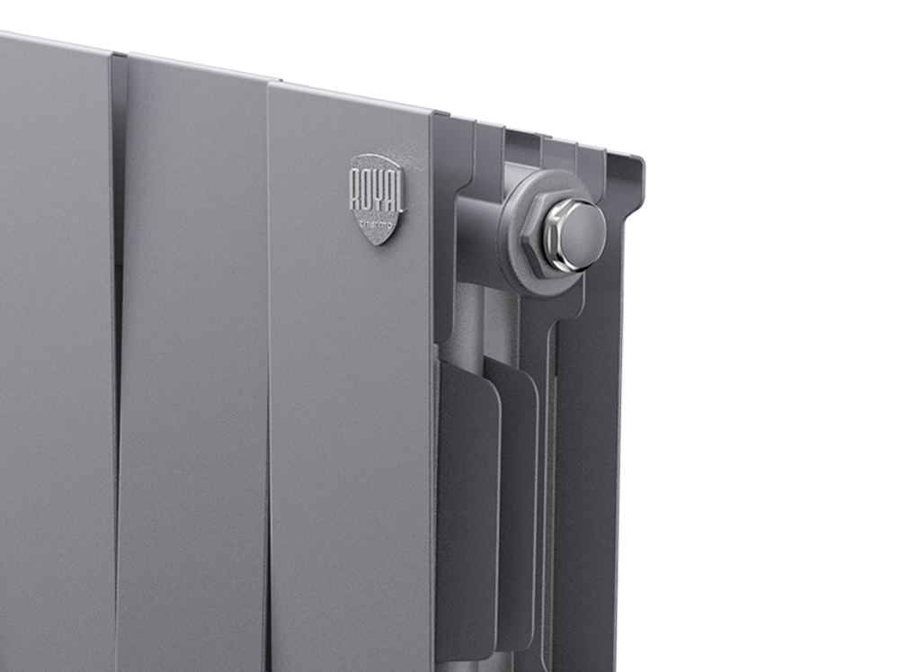 Радиатор Royal Thermo PianoForte 200 /Silver Satin - 18 секц.