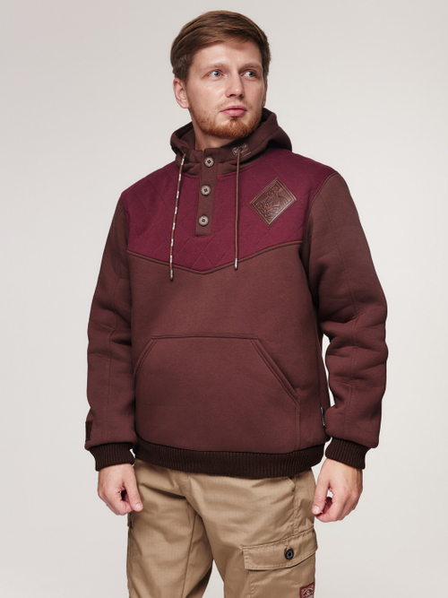 Стегач Варгградъ мужской Коричнево-бордовый