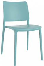 Стул пластиковый Papatya Joy-S, голубой