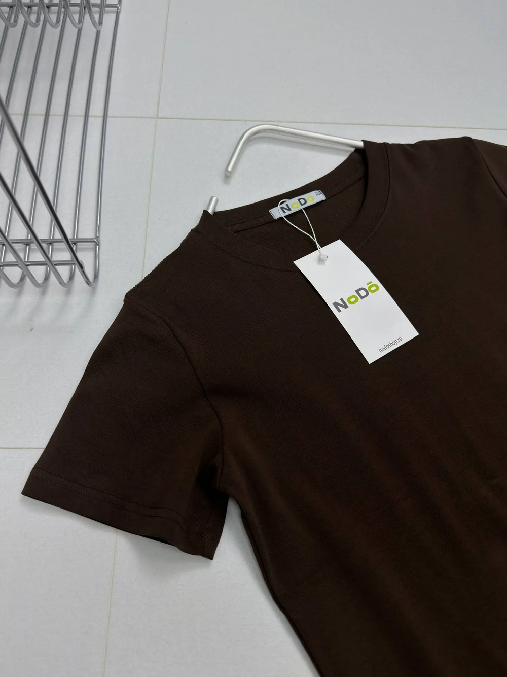 Футболка женская арт. 821 цвет "шоколад"