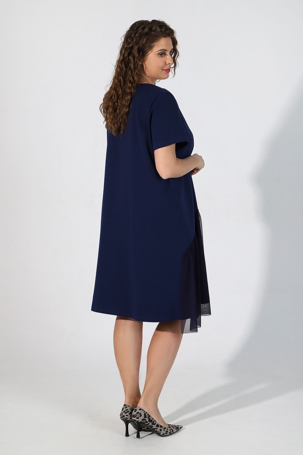 Платье Джаззи-2 Виотекс ТЁМНО-СИНИЙ