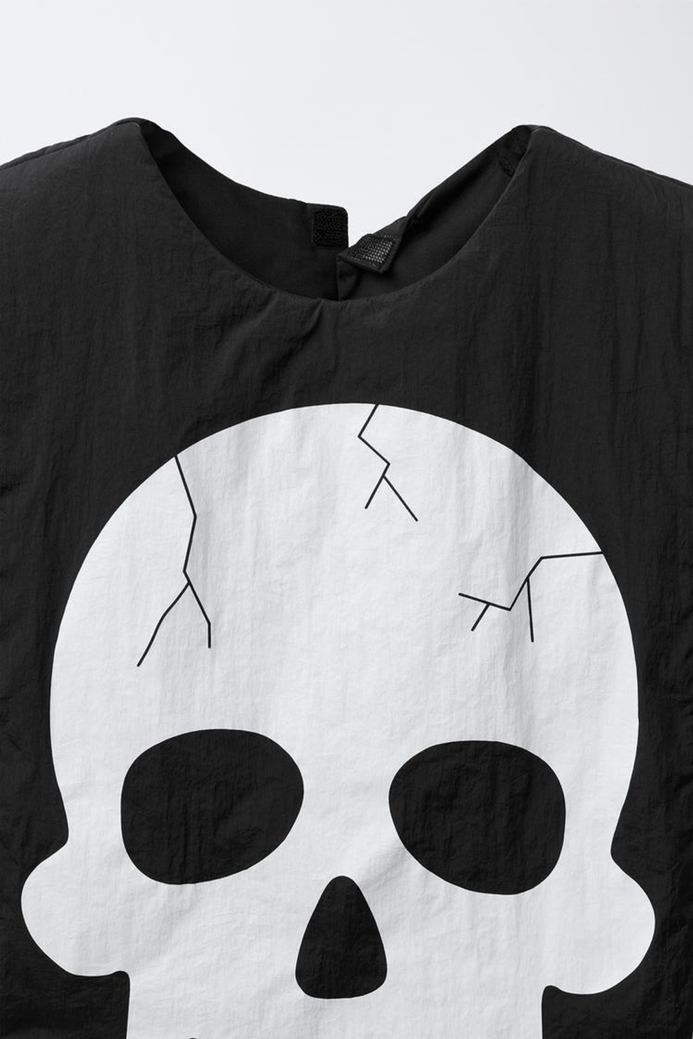 ZARA ЖИЛЕТ-КОСТЮМ С ЧЕРЕПОМ, ЧЕРНЫЙ